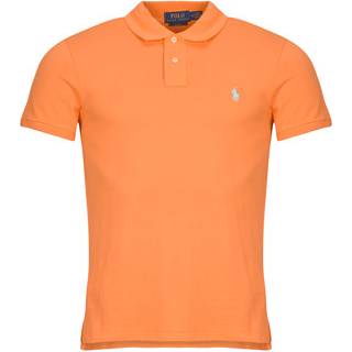 Polo Ralph Lauren Herren Polo-Shirt orange Slim Fit