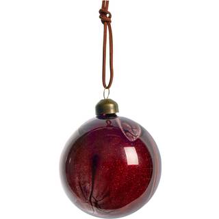 Lene Bjerre Nosille juletræskugle rund Ø8 cm Pomegranate