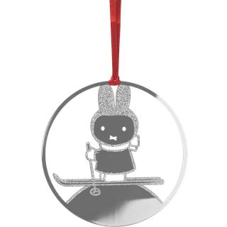 Pluto Design Miffy vinter dekorationshæng. Sølv