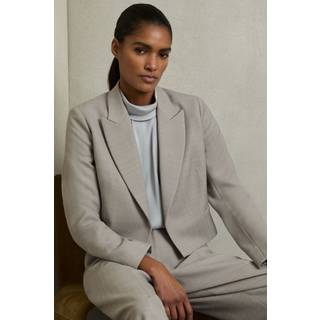 Reiss Reiss Harper Dobbeltradet Afkortet Wool-Blend Blazer