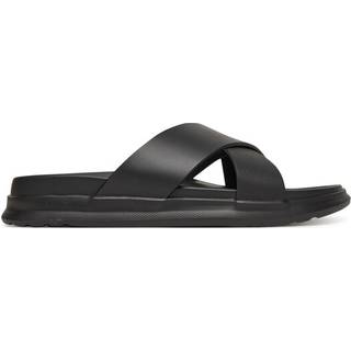 Crossover Strap Leather Sandals
