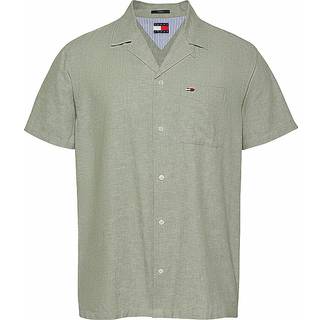 TJM LINEN BLEND CAMP SS EXT