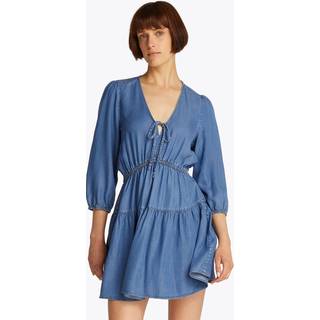 Chambray Mini Dress