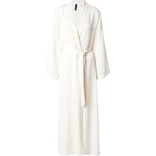 Hunkemöller Satin kimono hvid - XS/S