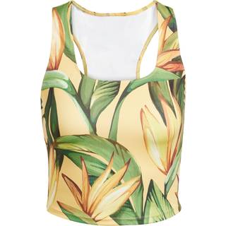 adidas x FARM Rio Training tanktop - Semi Spark / Bold Gold / Semi Flash Green