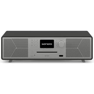 Sonoro Meisterstück (gen 2) grafit mat - sølv - All-in-one hi-fi-system
