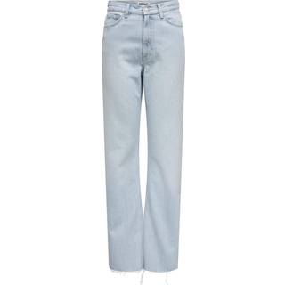Onlriley Høj Talje Straight Fit Jeans