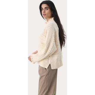 Part Two PompeiaPW Pullover - Hvid - Str XS - Damer