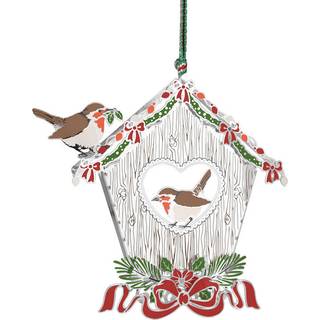 Newbridge LW621 Robins In Birdhouse - P59172