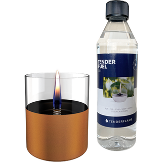 Tenderflame Lilly 10 Copper + 0.5l Tenderfuel