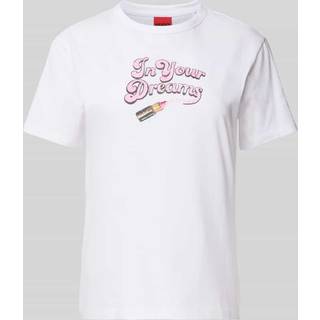 T-shirt i bomuldsjersey med grafisk print