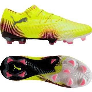 Puma FUTURE 8 ULTIMATE Low FG Football Boots Unisex, Yellow, Size 46, Shoes - Sun Struck - 46