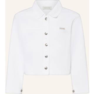 Slim Denim Trucker Jacket - White - 12