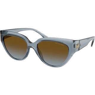 Michael Kors Kvinde MK2241U BOCA RATON 401413 Solbriller Injiceret Blå Brun Cat Eye Normal Skygge