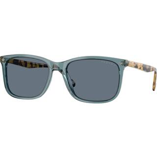 Vogue Briller VO5618S Polarized 32034Y 57 Solbriller Mænd Blue - Transparent Petrol Blue - 57mm