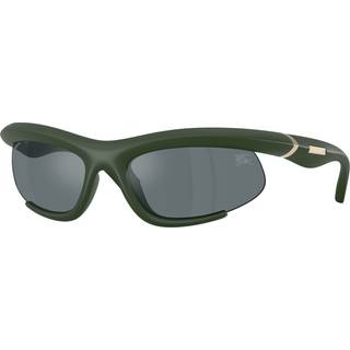 Burberry BE4462 41876G 64 Solbriller Kvinder Grøn - Rubberized Effect Green - 64mm