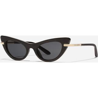 Dolce & Gabbana DX4008 Børn 324187 44 Solbriller Kvinder Black - Shiny Glittery Black - 44mm