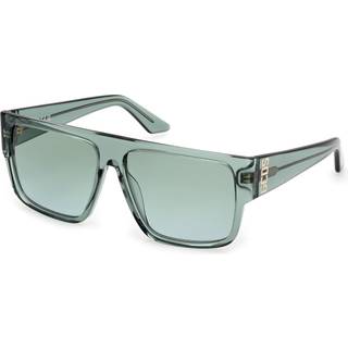 GCDS Unisex GD0063 93P Solbriller Acetat Grøn Grøn Geometrisk Normal