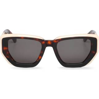 Mr. Boho Madalena BBG26-11 50 Solbriller Kvinder Tortoiseshell - Dark Tortoise White Laminate - 50mm