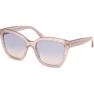 Guess by Marciano Kvinde GM00021 57B Solbriller Acetat Beige Røg Firkantet Normal