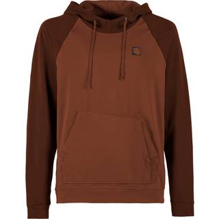 E9 Squ-Dub Hoodie Herrer størrelse L farve brun