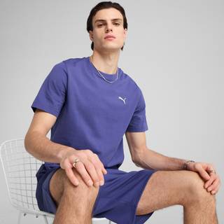 Men&#39;s Puma WARDROBE Essentials T-Shirt, Blue, Size XL, Clothing - Blue Crystal - XL