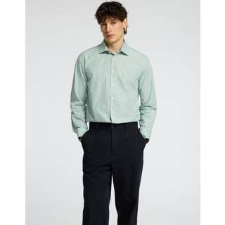 Reglux Poplin Spred Skjorte, Iceberg Green, XL