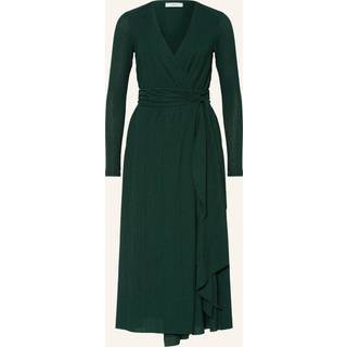 Reiss Reiss Green Madeline Jersey Wrap-Tie Midi Dress