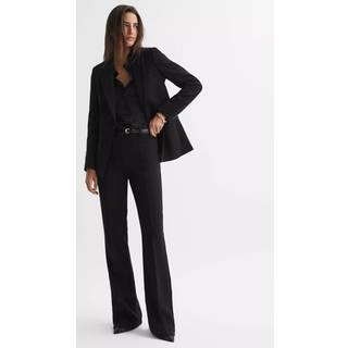 Reiss Reiss Black Gabi Flared Suit Trousers