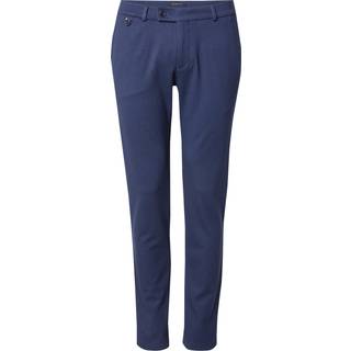 bugatti Herren Hose blau,grau meliert Slim Fit