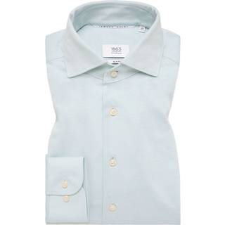 SLIM FIT Shirt in green plain