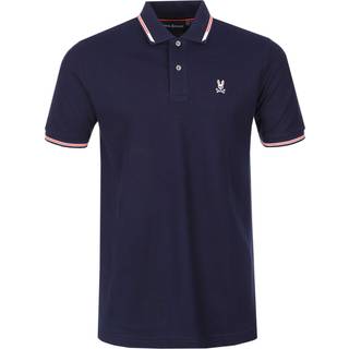 Psycho Bunny Stirling Pique Polo Shirt in Evening Blue I Norton Barrie - 2XL