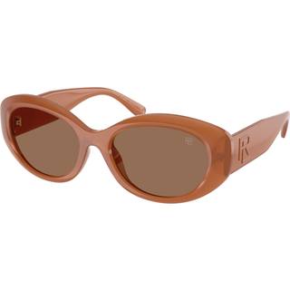 Ralph Lauren Kvinde RL8232U 624473 Solbriller Injiceret Orange Brun Rund Normal