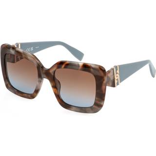 Furla Kvinde SFU883 03KA Solbriller Acetat Havana Brun Firkantet Normal Skygge