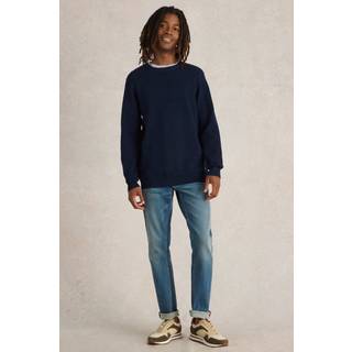 White Stuff White Stuff Blue Attadale Crew Neck Jumper