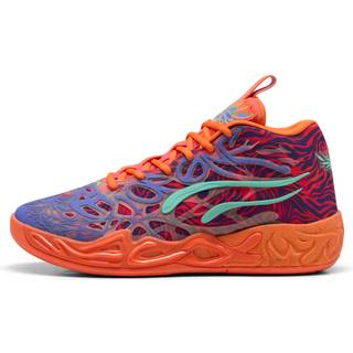 PUMA MB.04 Creativity Basketball Shoes Unisex, Shoes, Dark Amethyst/Orange Glow/Poison Pink, 47