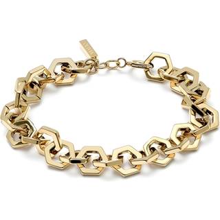 Olivia Burton Honeycomb Gold Bracelet - 20cm