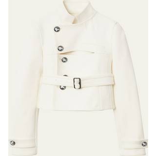 Burberry Belted cutout jacket - white - S/M