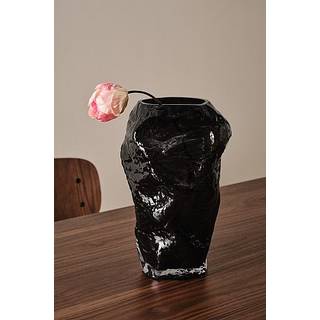 MINOU glasvase - Sort