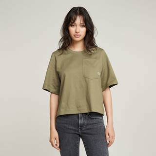 Pocket Top - Green - Women