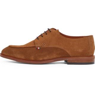 Suede Lace-Up Derby Shoes
