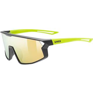 Uvex skyryse, solbriller, junior, sort/gul