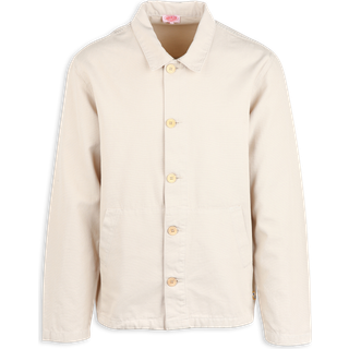 Armor-lux Veste Pecheur Heritage Overshirt  Oyster Clair