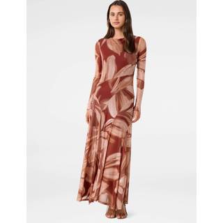 Forever New Tammy Asymmetrisk Hem Midi Kjole38