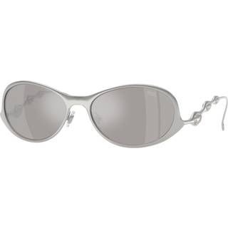 DIESEL Unisex DL1014 1001Z6 Solbriller Metal Sølv Sølv Rund Normal