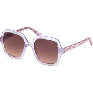 Guess GU00230 Børn 83Z 48 Solbriller Børn Purple - Transparent Shiny Lilac Purple - 48mm