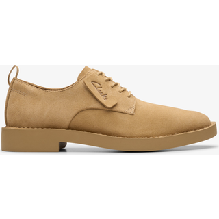 Clarkstil mænd. 26180846 Martock Lace brune lædersko (43), Fast, Ruskind, Blonder, Casual