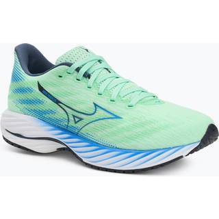 Mizuno Wave Rider 28 Neutral Running Shoe Men - Mint, Blue, Size 10 - mint