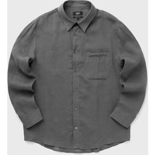 A.P.C. Cassel Linen Shirt Anthracite