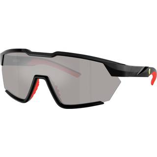 Ferrari Scuderia Mand FZ6018U 501/6G Solbriller Injiceret Sort Grigio Geometrisk Normal